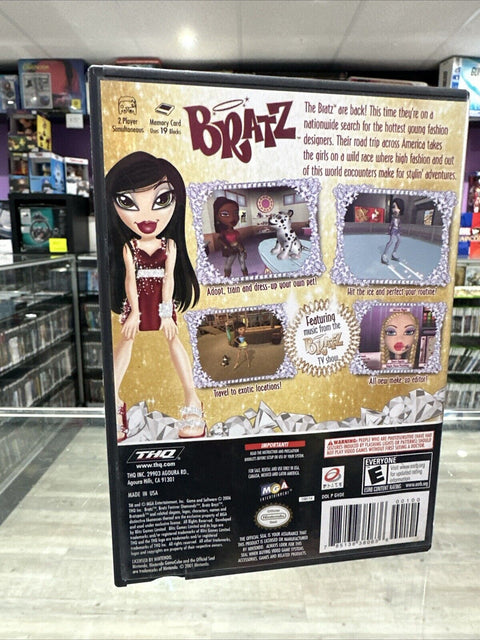 Bratz: Forever Diamondz (Nintendo GameCube, 2006) CIB Complete Tested!