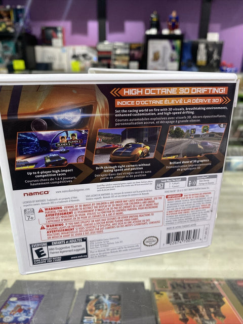 Ridge Racer 3D (Nintendo 3DS, 2011) CIB Complete Tested!