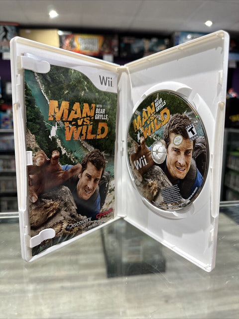 Man vs. Wild With Bear Grylls (Nintendo Wii, 2011) CIB Complete Tested!