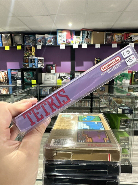 Tetris (Nes Nintendo, 1989) Complete CIB Tested!