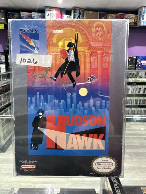 Hudson Hawk (Nintendo Entertainment System, 1992) NES CIB Complete Tested!