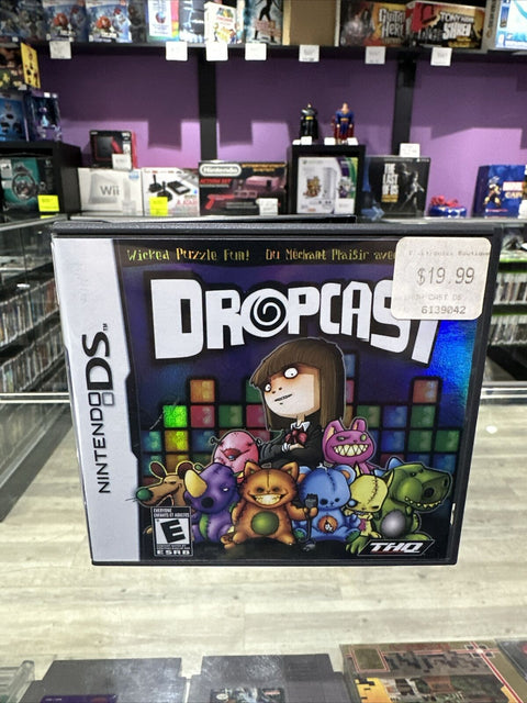 Dropcast (Nintendo DS, 2008) CIB Complete Tested!