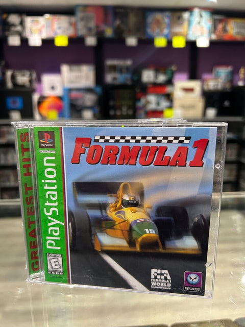 Formula 1 (Sony PlayStation 1, 1996) PS1 CIB Complete Tested!