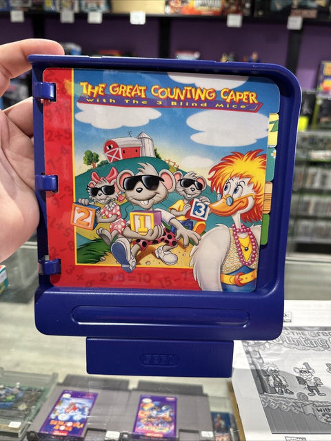 The Great Counting Caper With The 3 Blind Mice - Sega Pico CIB Complete Tested