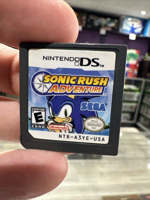 Sonic Rush Adventure (Nintendo DS, 2007) NDS Tested!