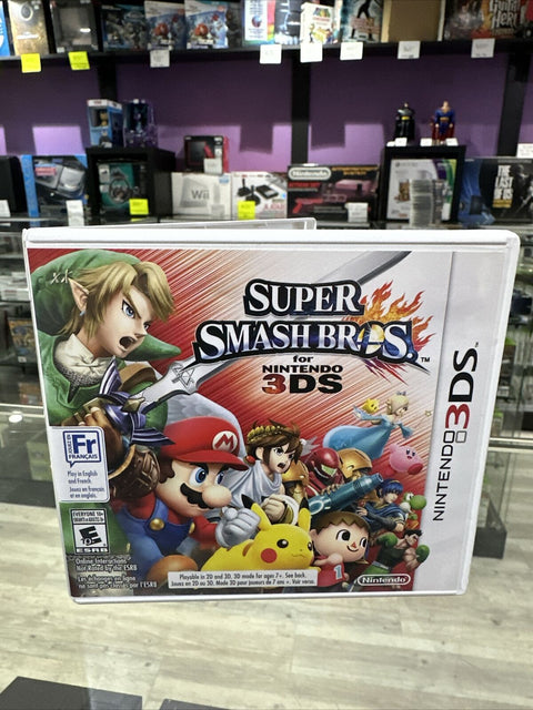 Super Smash Bros (Nintendo 3DS, 2014) CIB Complete Tested!