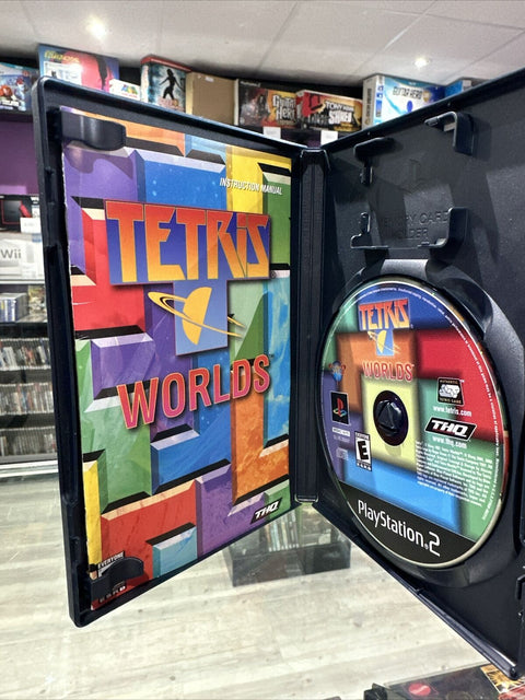 Tetris Worlds (Sony PlayStation 2, 2002) PS2 CIB Complete Tested!