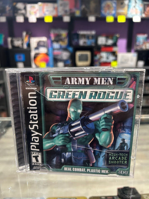 Army Men: Green Rouge (Sony PlayStation 1) PS1 CIB Complete Tested