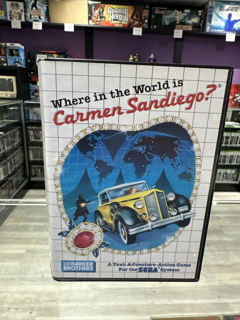 Where In The World Is Carmen Sandiego - Sega Master System - Tested!