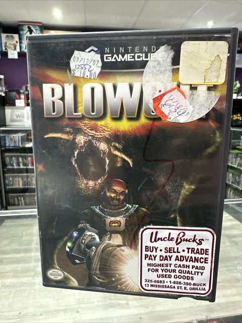 BlowOut (Nintendo GameCube, 2003) CIB Complete Tested!