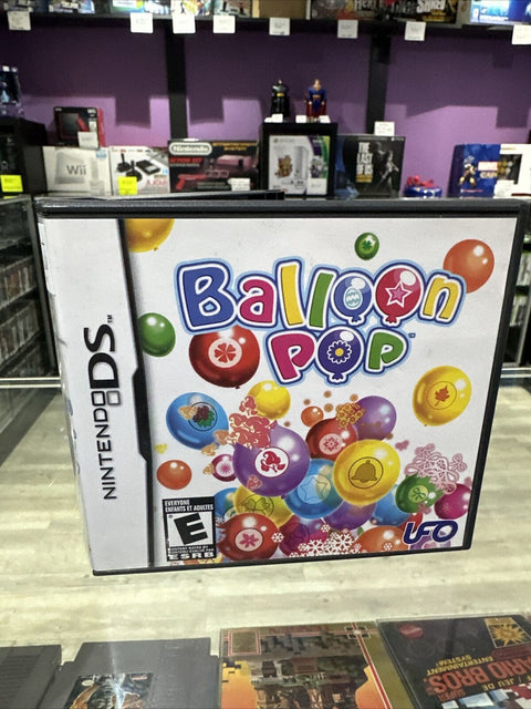 Balloon Pop (Nintendo DS, 2009) CIB Complete Tested!