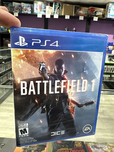 NEW! Battlefield 1 (PlayStation 4 PS4) Battle Field 1 Sealed! *Disc Loose*