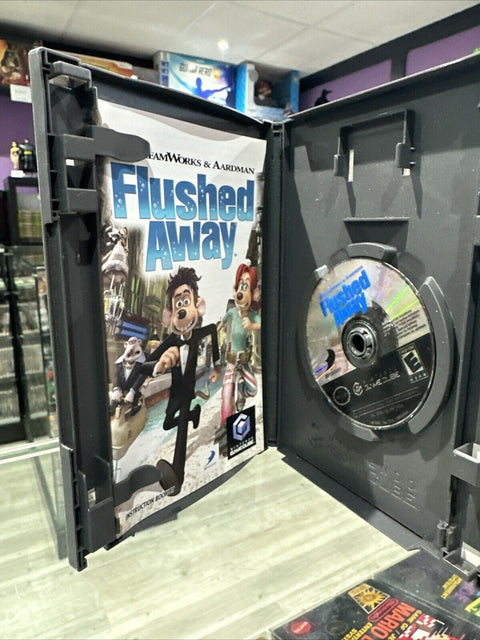 Flushed Away (Nintendo GameCube, 2006) CIB Complete Tested!