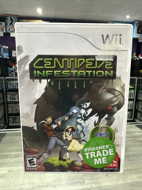 Centipede: Infestation (Nintendo Wii, 2011) CIB Complete Tested!