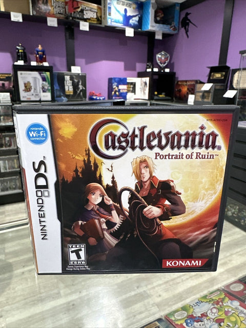 Castlevania: Portrait of Ruin (Nintendo DS, 2006) CIB Complete