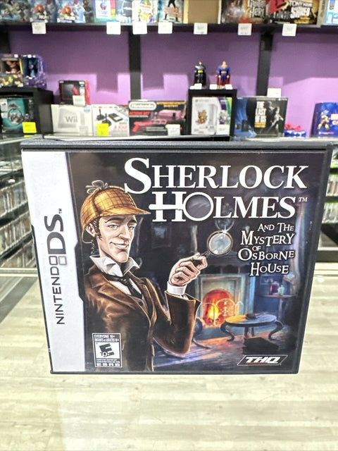 Sherlock Holmes and the Mystery of Osborne House (Nintendo DS, 2011) Complete!