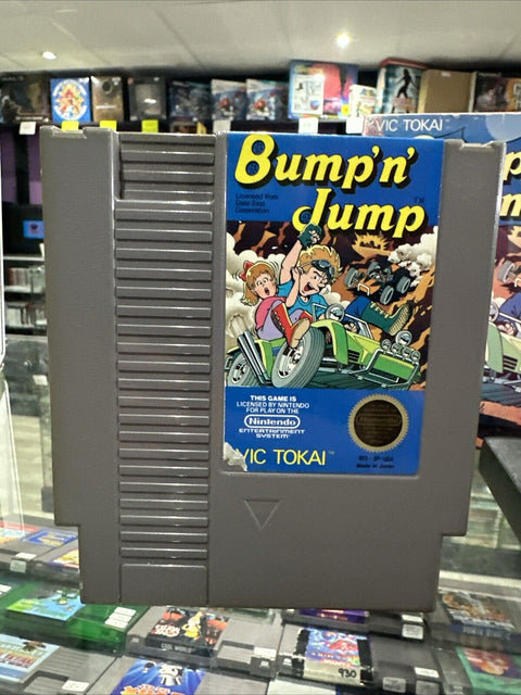 Bump 'n' Jump (Nintendo NES) In Box - Tested!