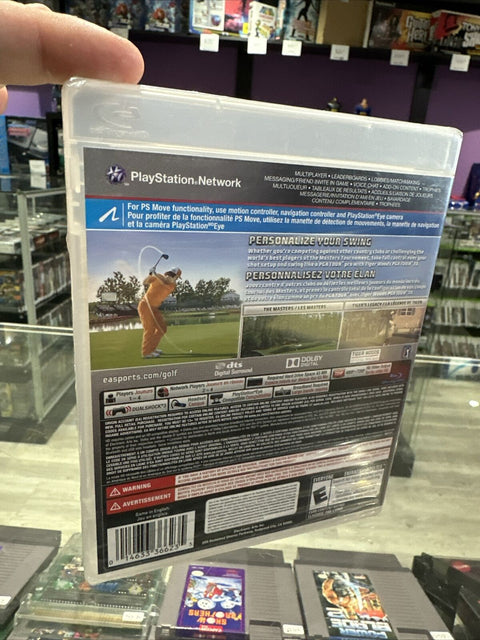 NEW! Tiger Woods PGA Tour 13 Golf (Playstation 3, PS3) Factory Sealed!