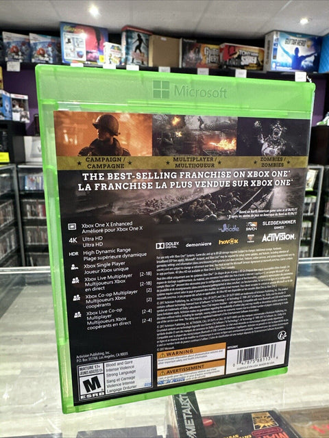 Call Of Duty WWII ( Microsoft Xbox One) XB1 Tested!