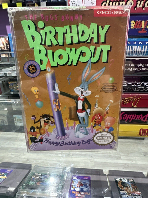 The Bugs Bunny Birthday Blowout (Nintendo NES) CIB Complete Tested!