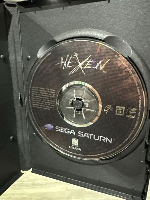 Hexen (Sega Saturn, 1997) Authentic Disc Only Tested!