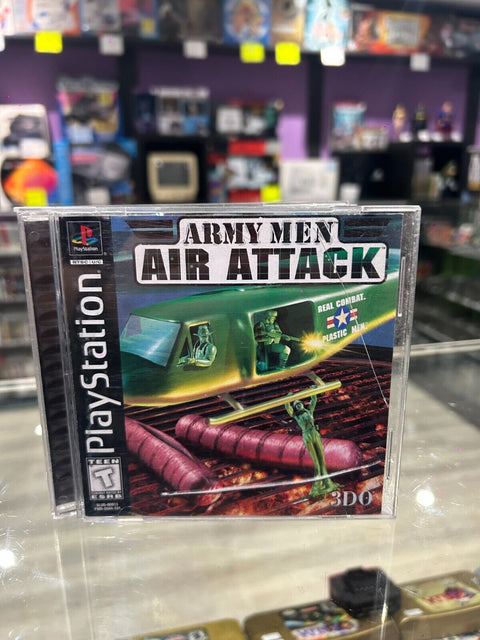 Army Men: Air Attack (Sony PlayStation 1, 1999) PS1 CIB Complete Tested!