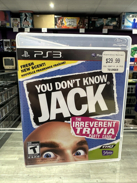 You Don't Know Jack (Sony PlayStation 3, 2011) PS3 - Complete CIB - TESTED !