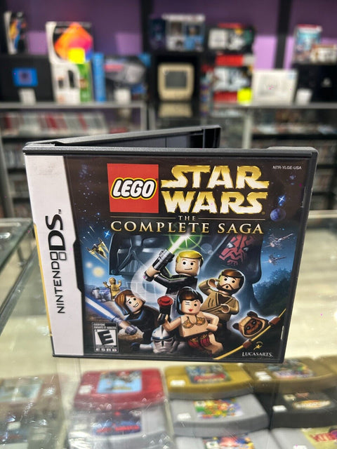 LEGO Star Wars: The Complete Saga (Nintendo DS, 2007) CIB Complete Tested!