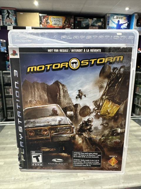 MotorStorm (PlayStation 3) PS3 CIB Complete Tested!