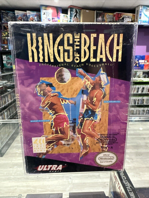 Kings of the Beach (Nintendo Entertainment System, 1990) NES In Box - Tested!