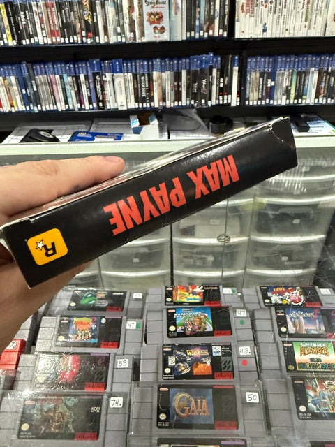 Max Payne Box and Manual Only