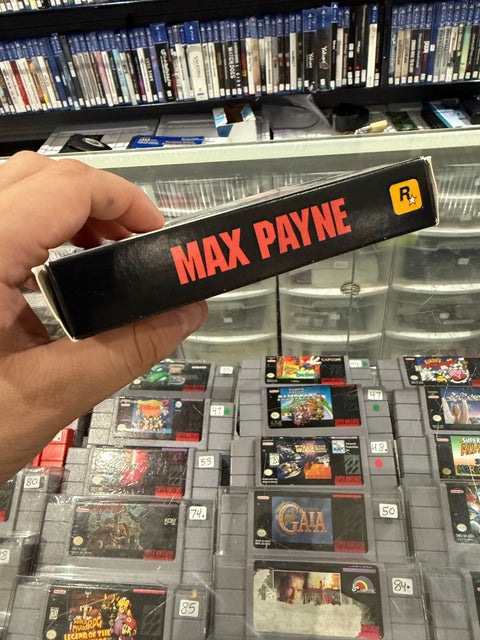 Max Payne Box and Manual Only