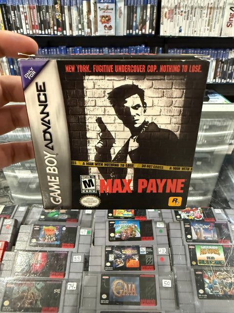 Max Payne Box and Manual Only