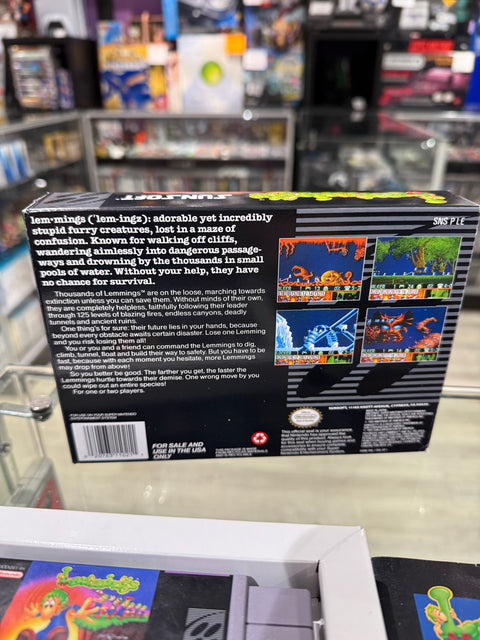 Lemmings + Earthworm Jim