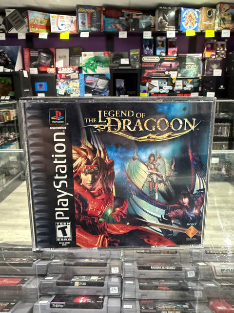 Legend of Dragoon Black Label PS1 Complete