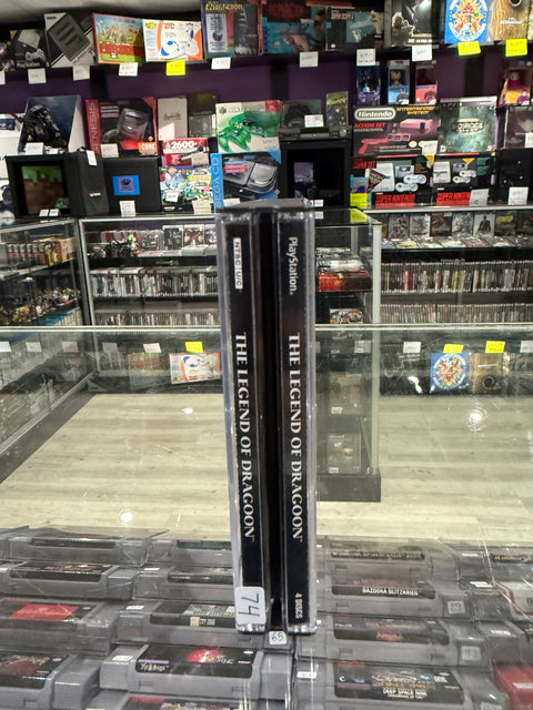 Legend of Dragoon Black Label PS1 Complete