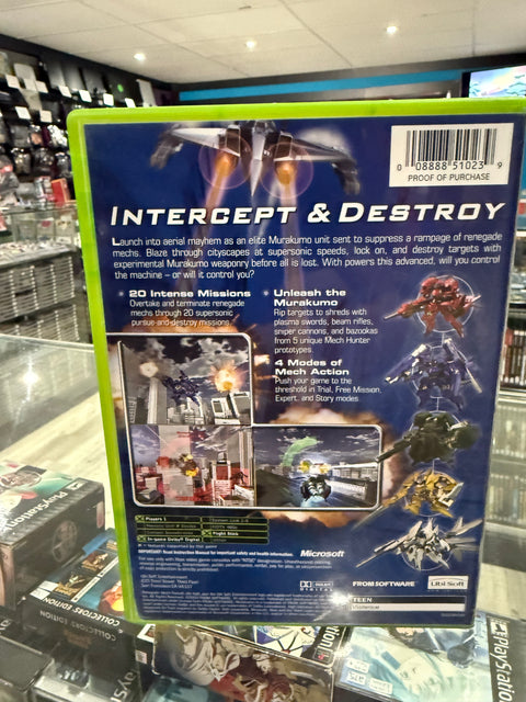 Murakumo - OG Original Xbox - CIB Complete Tested!