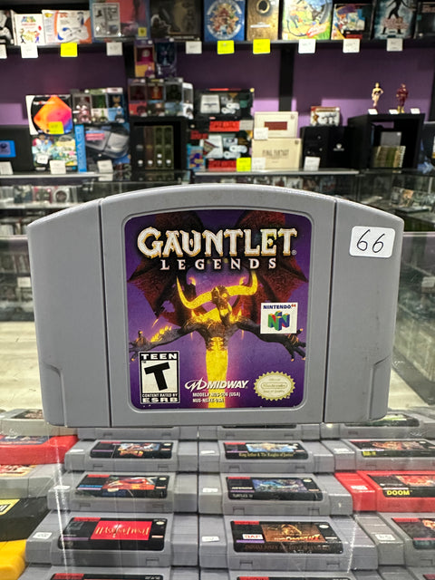 StarCraft 64 + Gauntlet Legends on N64