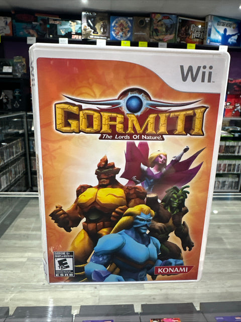 Gormiti: The Lords of Nature! (Nintendo Wii) CIB Complete Tested!