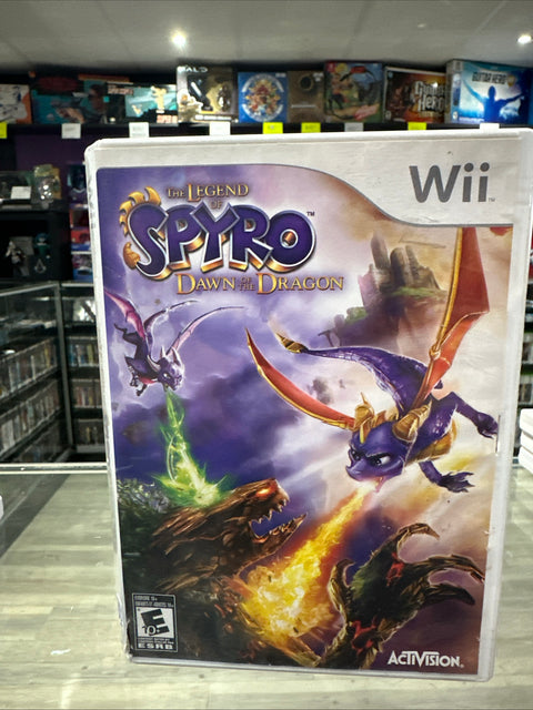 Legend of Spyro: Dawn of the Dragon (Nintendo Wii: 2008) CIB Cleaned Tested