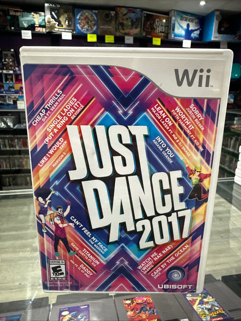 Just Dance 2017 (Nintendo Wii, 2016) CIB Complete Tested!