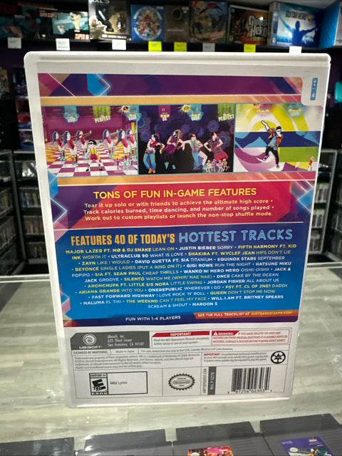 Just Dance 2017 (Nintendo Wii, 2016) CIB Complete Tested!