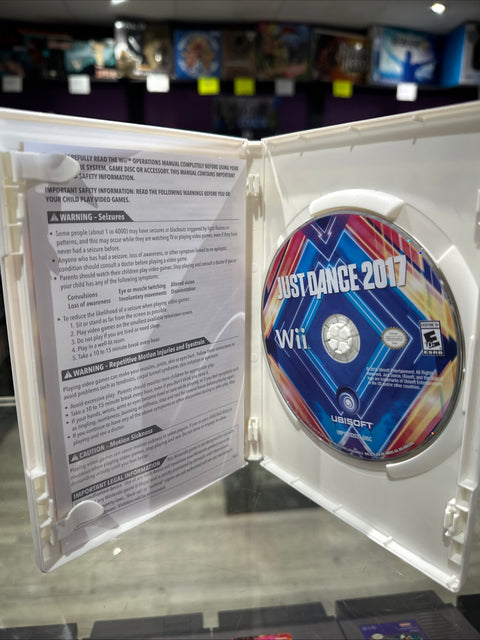 Just Dance 2017 (Nintendo Wii, 2016) CIB Complete Tested!