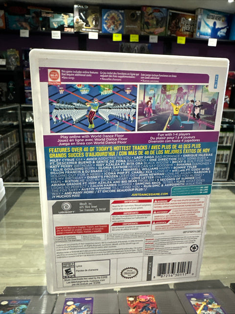 Just Dance 2015 (Nintendo Wii, 2014) Complete CIB Tested!