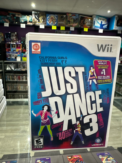 Just Dance 3 (Nintendo Wii, 2011) CIB Complete Tested!
