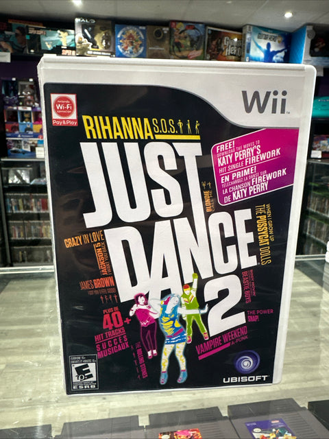 Just Dance 2 (Nintendo Wii, 2010) CIB Complete Tested!