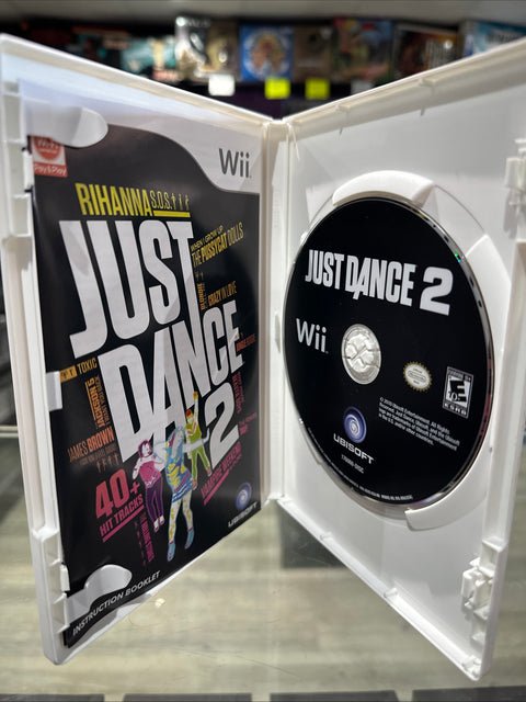 Just Dance 2 (Nintendo Wii, 2010) CIB Complete Tested!