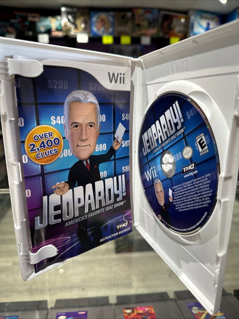 Jeopardy (Nintendo Wii, 2010) Complete CIB Tested!