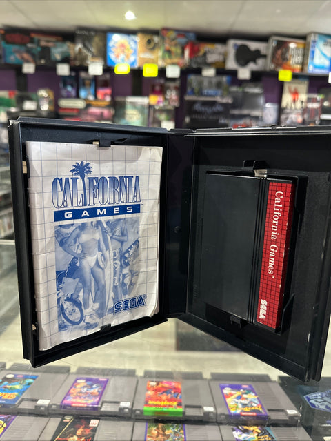 California Games (Sega Master System) SMS CIB Complete Tested!