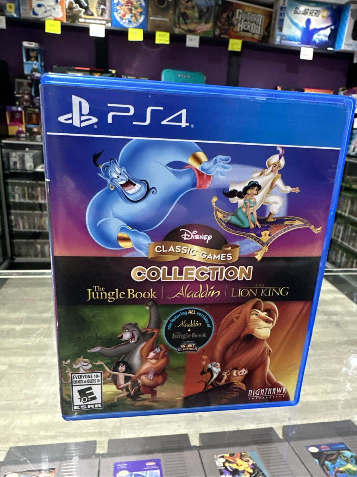 DISNEY CLASSIC GAMES THE JUNGLE BOOK ALADDIN THE LION KING - PlayStati ...